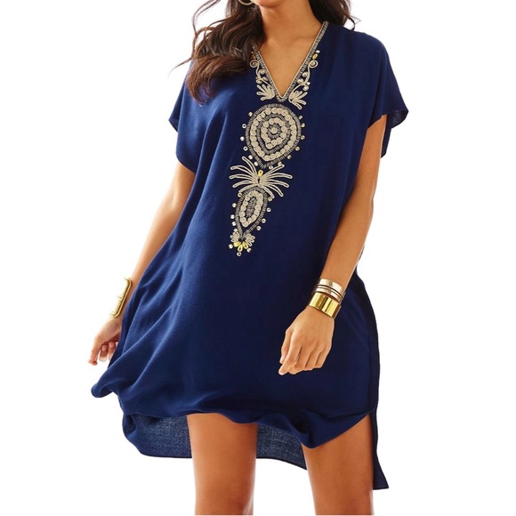 lilly pulitzer chai caftan